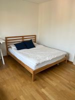 Doppelbett aus Holz mit Lattenrost guter Zustand