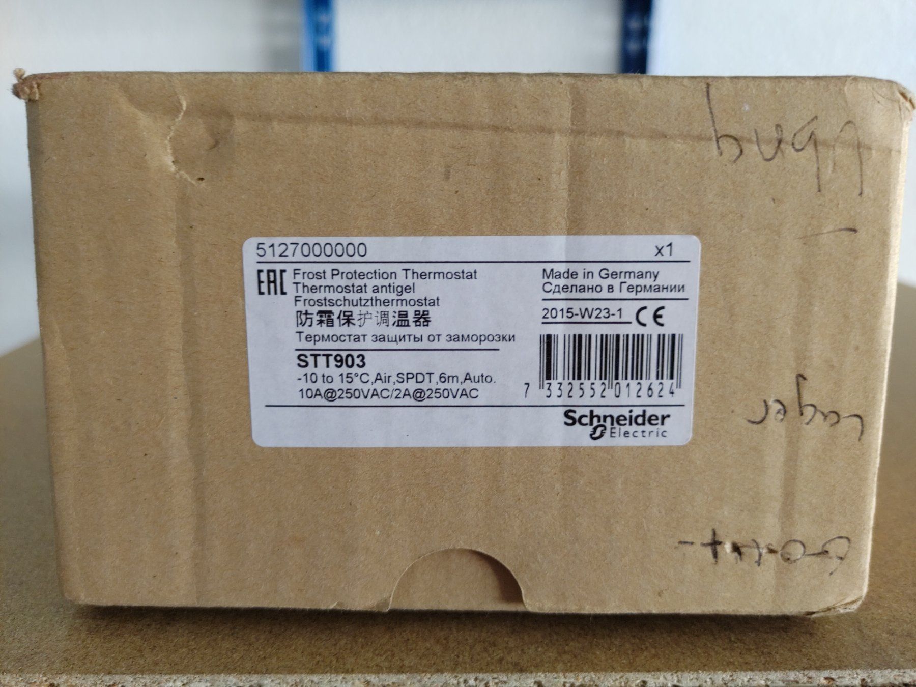 Componenti elettronici: Frostschutzthermostat STT903 – Nuovo (secondo la descrizione) da Cham venduto da QS-Service
