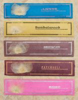 5 Pack Räucherstäbchen aus Nepal Handmade Papier mit Blüte
