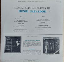 Vinyl LP - Dansez avec les succès de Henri Salvador