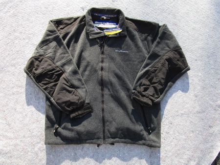 Fleecejacke Best in Town grauschwarz XXL, neu