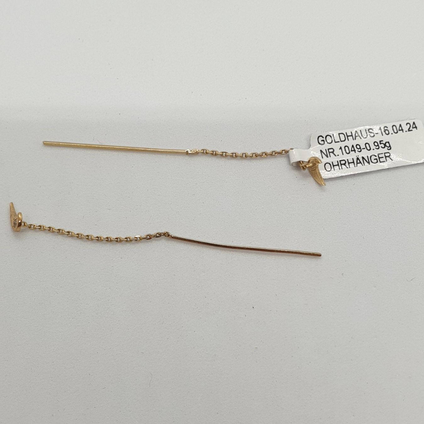 Orecchini pendenti & Orecchini a lobo: Echt 14K Gold Ohrhänger – Usato da Luzern venduto da Luzern-Goldhaus 2
