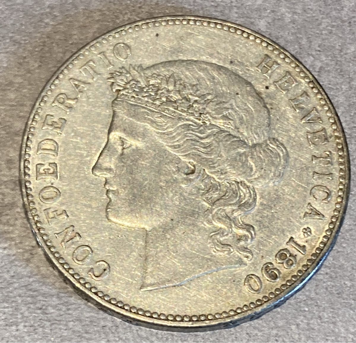 Tutti le monete: Pièces de 5 francs 1890 très belle – Nuovo (secondo la descrizione) da Pailly venduto da R_no 1