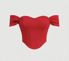 Rotes Corset Top - NEU - Grösse L - Sommer Hit! ♥️