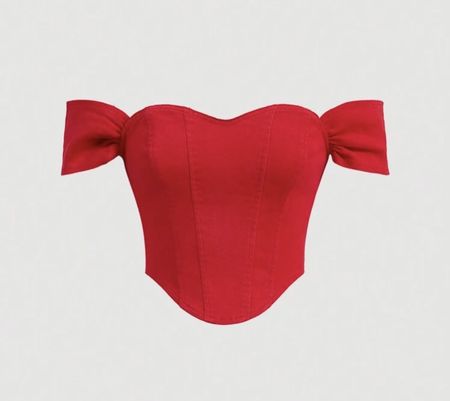 Rotes Corset Top - NEU - Grösse L - Sommer Hit! ♥️