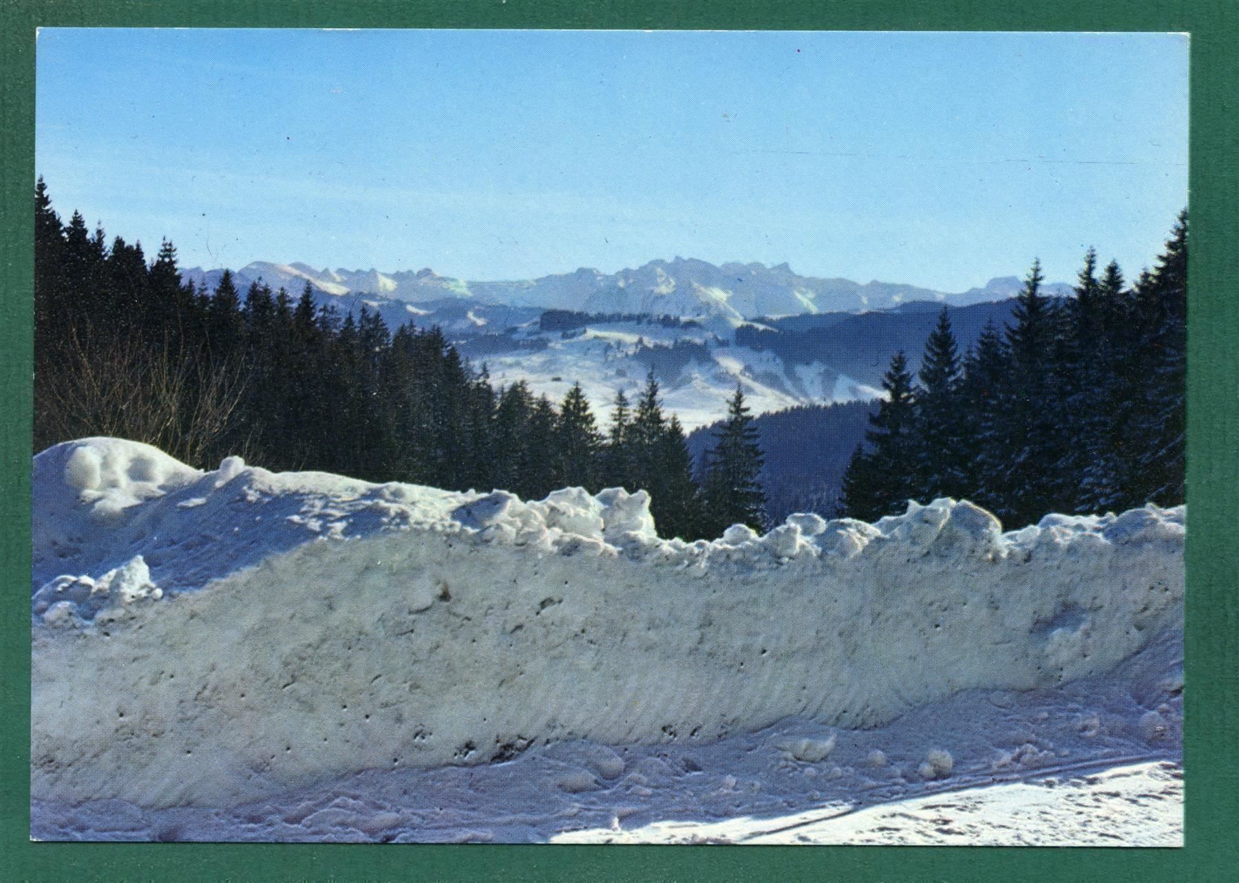 Cartes postales: Gottschalkenberg, Blick auf den Glärnisch, ungelaufen – D'occasion à Sargans par Hausi1951