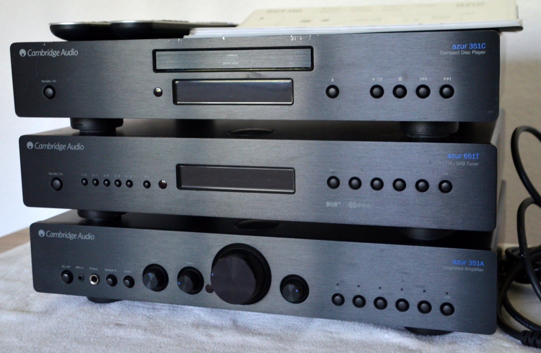 Cambridge Audio Sistemi audio & multimediali: Cambridge Audio Azur 351C / 651T / 351A – Usato da Collonges venduto da arashee