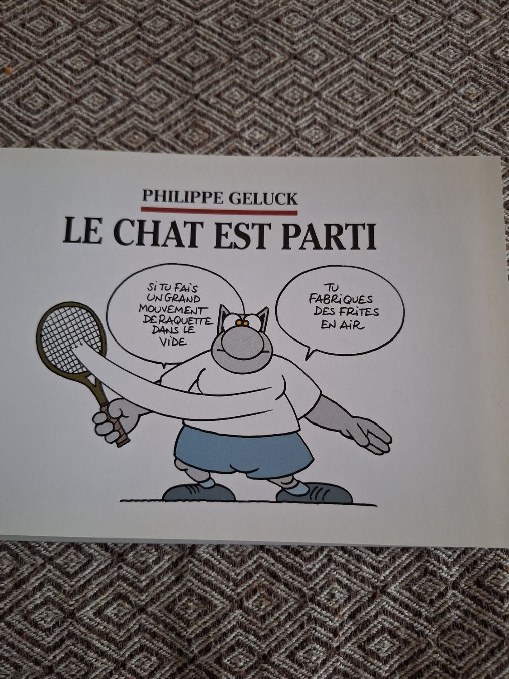 Fumetti: Le Chat est Parti - Philippe Geluck, édition originale – Usato da Genève venduto da lis_hw8n 2