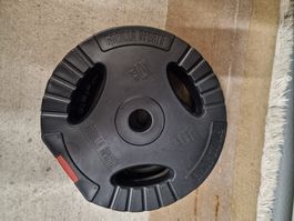 Hantelscheibe Gorilla Sports 2x5 kg - sehr guter Zustand