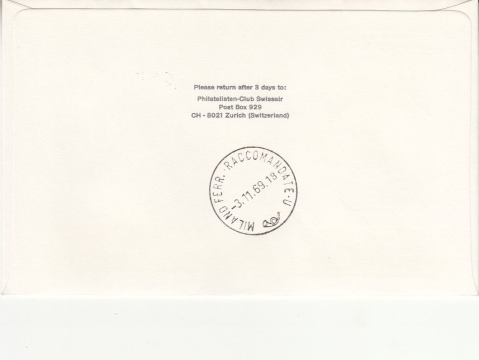 Tutti i francobolli: SLH RF 69.11 b Basel-Mailand – Usato da Bürglen TG venduto da StampGraf 1
