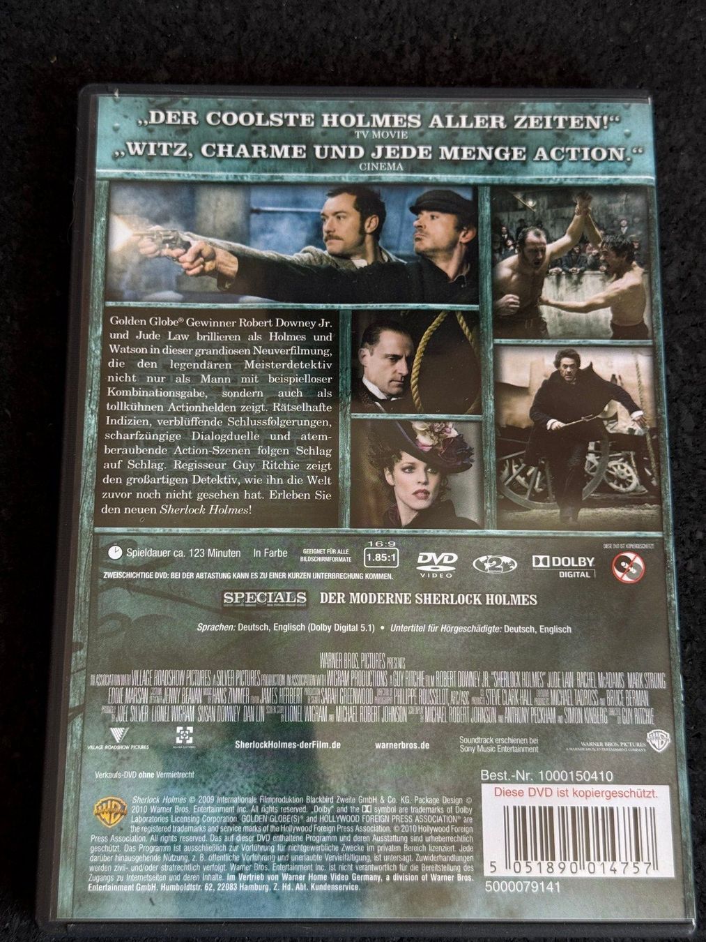 Tutti i DVDs: Sherlock Holmes DVD DE/EN – Usato da Fribourg venduto da tschjoly 1