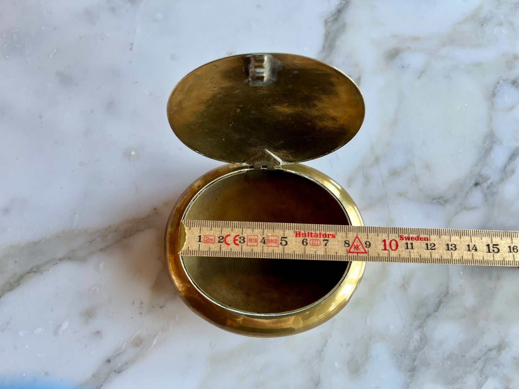 Tabacchi: Tabakdose, Messing, antik – Usato da Bern venduto da cubus01 4