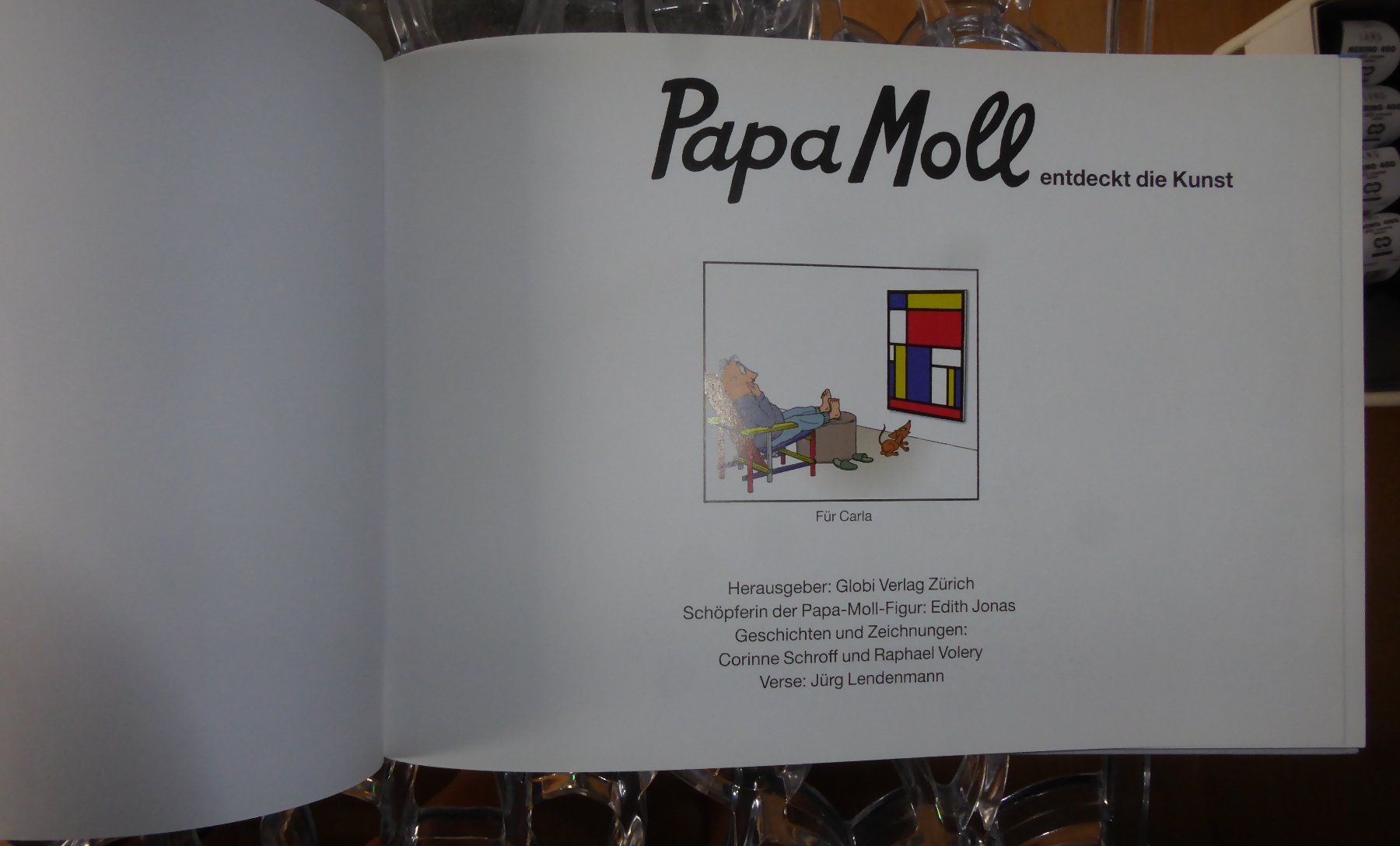 Fumetti: Papa Moll Band 19 entdeckt die Kunst – Usato da Gossau SG venduto da tenerife11 1