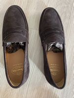 Churchs Custom Grade Penny Loafers  Dark Brown size 43.5