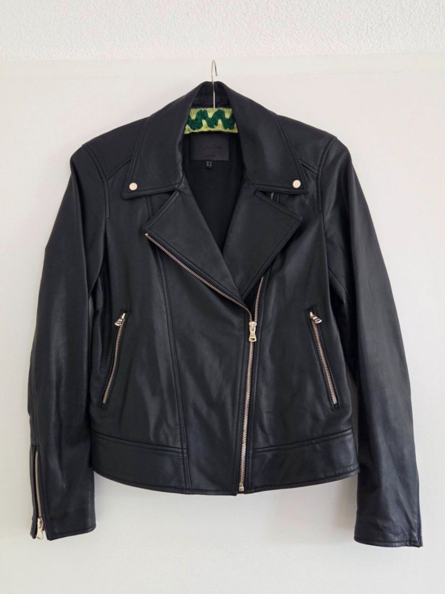 Massimo Dutti Vestes: Sehr schöne Massimo Dutti Lederjacke – D'occasion à Thun par angerber 1