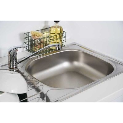 Cucine complete: 496 - Küchenzeile Singleküche Küche 240cm Eiche/Grau – Nuovo e nell'imballaggio originale da Wallenwil venduto da toesstalvertrieb 4