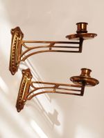 2 Vintage Wand Kerzenhalter – Klavier Kerzenständer