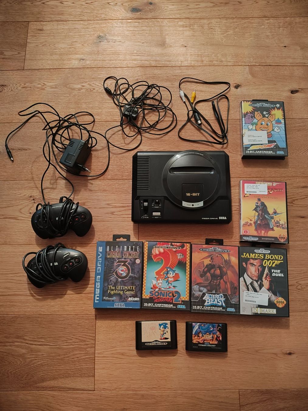 Sega Mega Drive mit 8 Spielen - Retro-Spass für kalte Tage! (Gebraucht ...