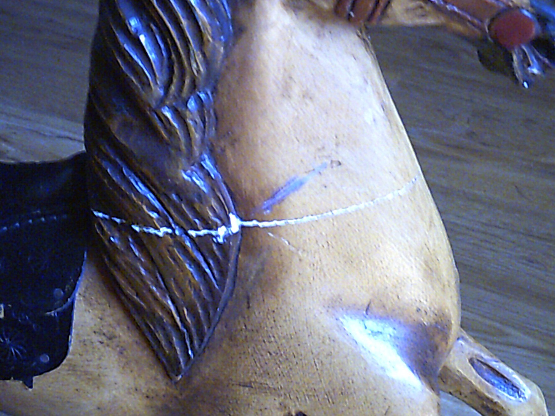 Giocattoli: Petit cheval en bois – Usato da Satigny venduto da Haddock0 3