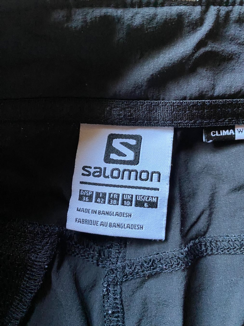 Salomon Hosen: SALOMON 7/8 Wanderhose Gr. 36 – Gebraucht aus Würenlingen von lori59 2