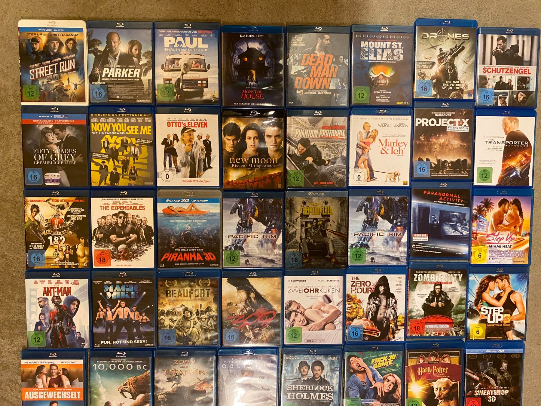 Tutti i DVDs: Blu-ray Filme Sammlung 72 Stück – Usato da St.Gallen venduto da MedienJoe 2