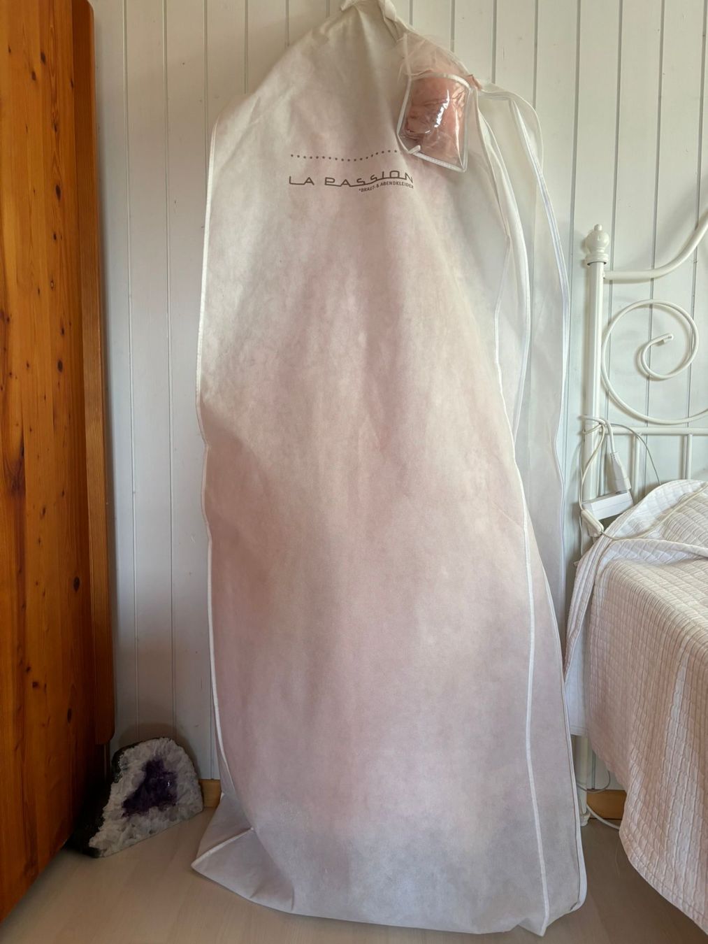 Vestiti: Hochzeitskleid oder Abendkleid, Farbe Blush/Rosa,  gr. 34/36 – Usato da Jonen venduto da Lux.K. 4
