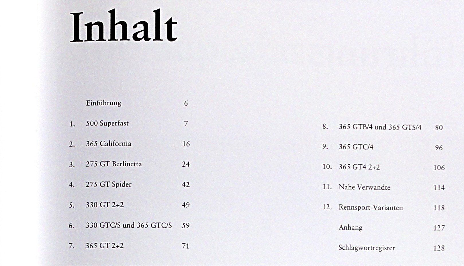 Libri: FERRARI V12, alle Frontmodelle 1965-1973 – Usato da Solduno venduto da albimicio 1
