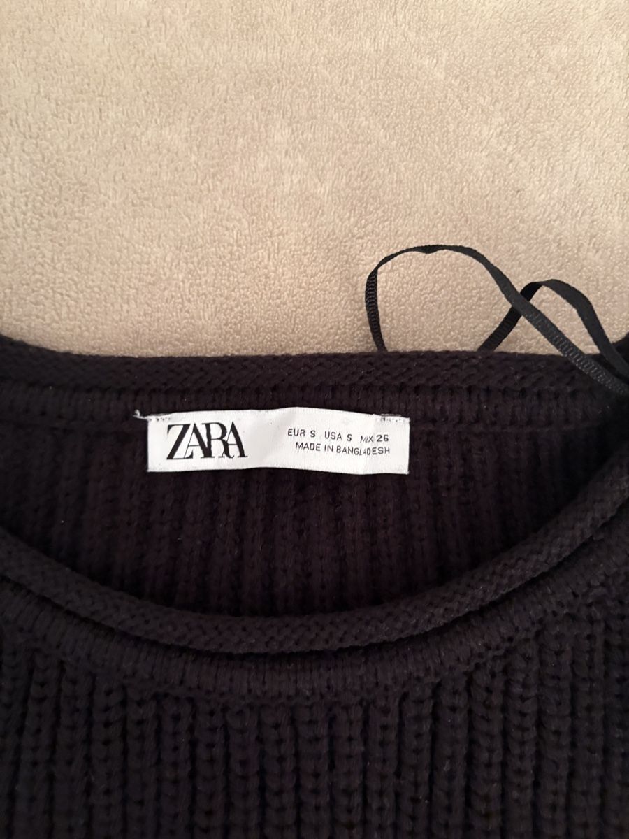 Zara Pullover & Sweatshirts: pull noir Zara – Gebraucht aus Lausanne von ary_t6x7 1