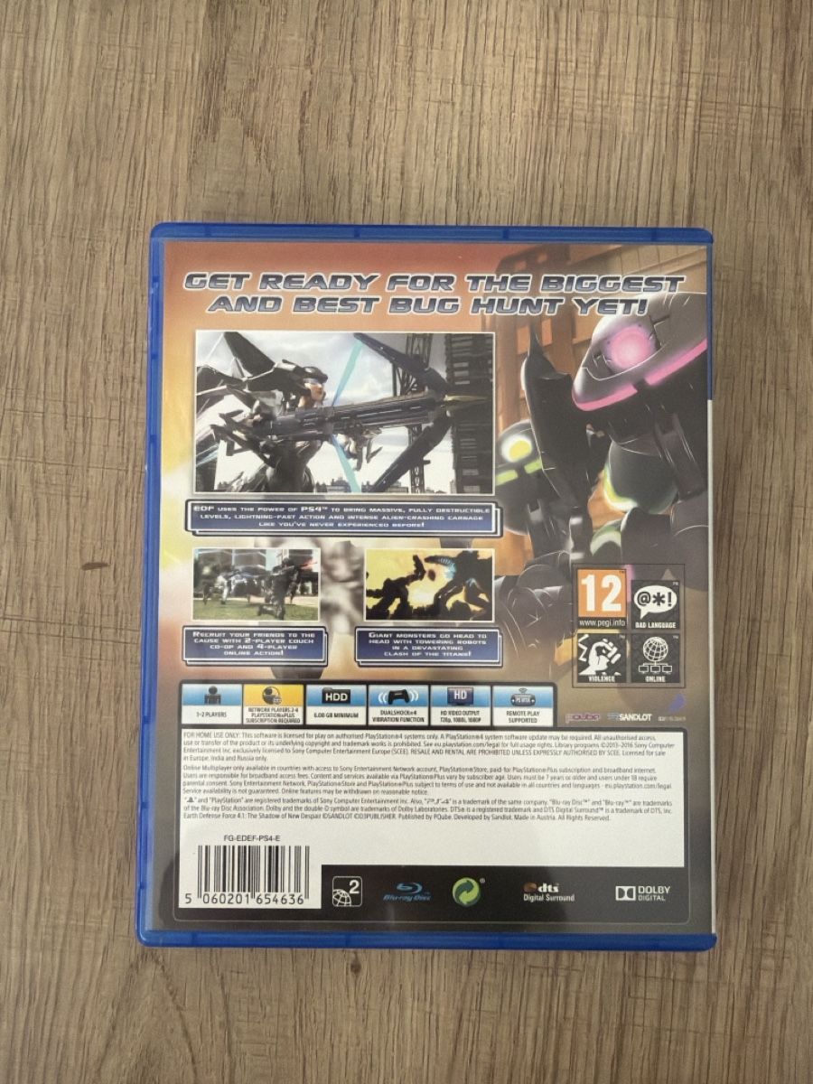 Giochi: Earth Defense Force 4.1 Ps4 – Usato da Hagendorn venduto da masterchieff 1
