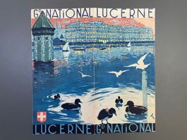 Prospekt Grand Hotel National Luzern / Kapellbrücke Lucerne