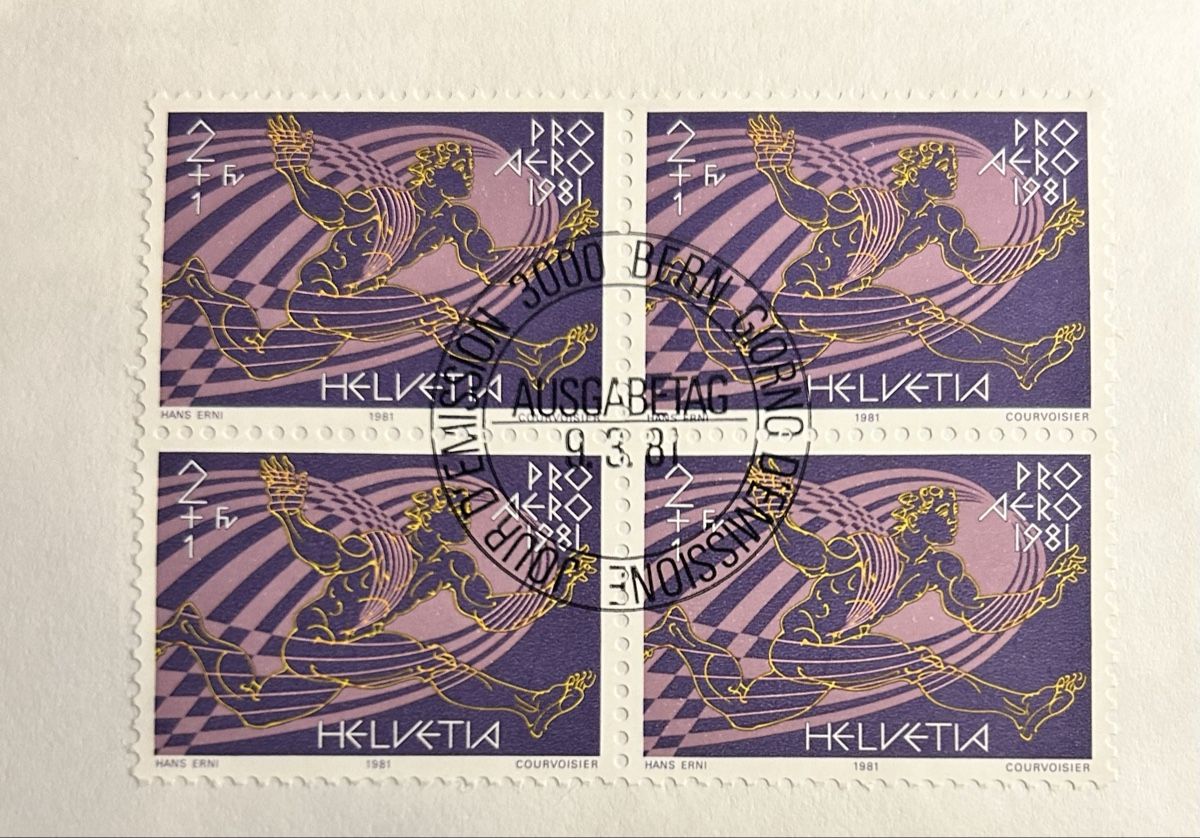 Buste & buste per spedizione: Pro Aéro 1981 - Lettre 1er jour  – Nuovo (secondo la descrizione) da Hermance venduto da Chris698 1