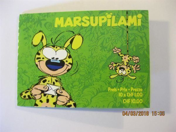 Alle Briefmarken: 2015 Marsupilami Markenheft Postfrisch – Neu (gemäss Beschreibung) aus Affoltern am Albis von Andrezc