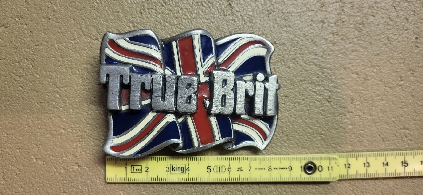 Fibbie per cinture: Gürtelschnalle "True Brit" – Usato da Au SG venduto da Bullitt_77