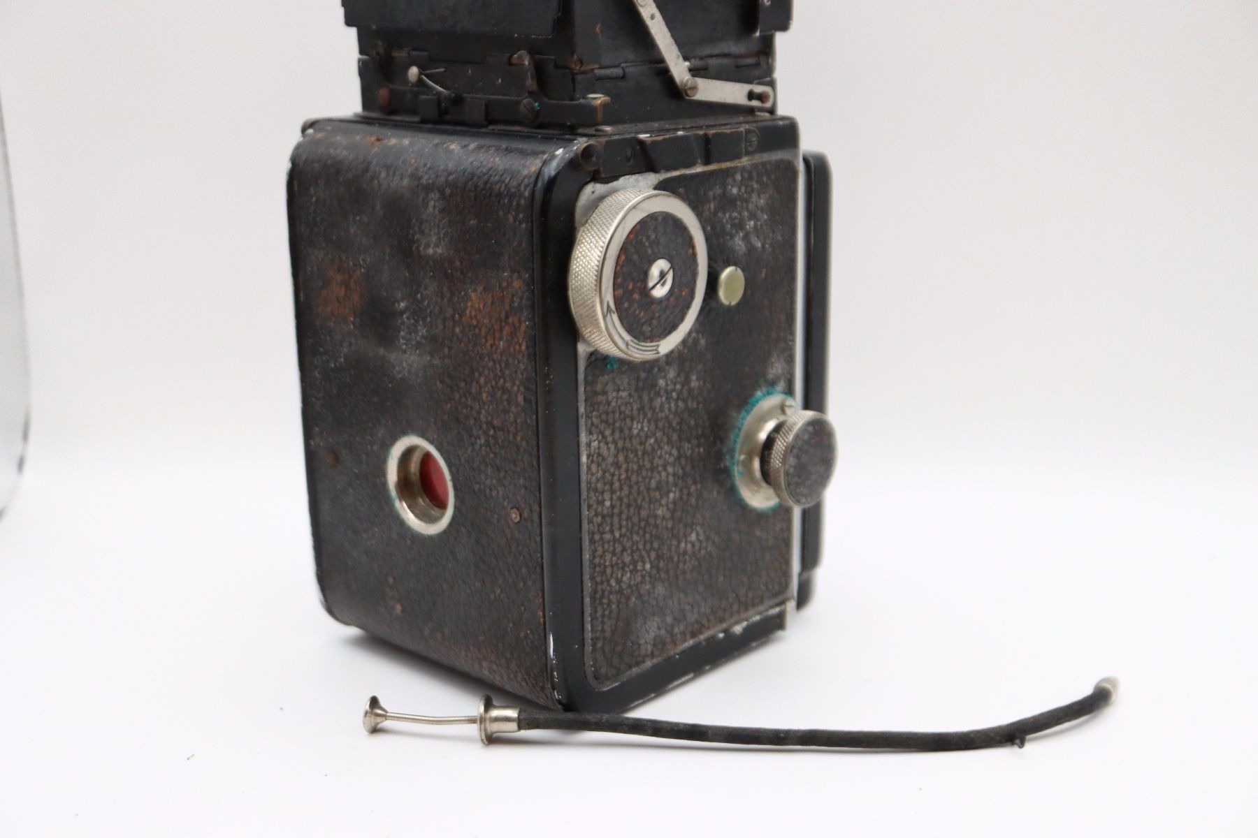 Rollei Fotocamera: Rolleiflex Old Standard Kamera mit Ledertasche 1932 – Usato da Zürich venduto da KE-Sales 4