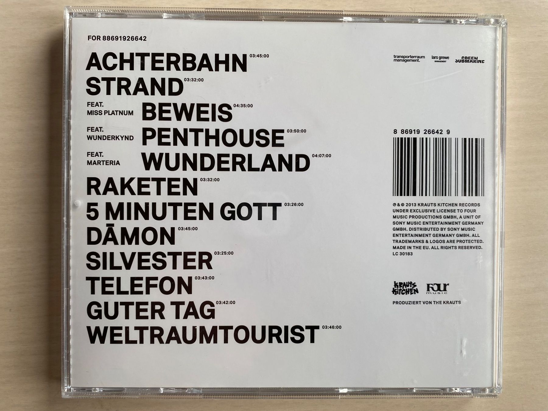 CDs: Yasha - Weltraumtourist – Gebraucht aus Oberried Brienz von Chyara 1