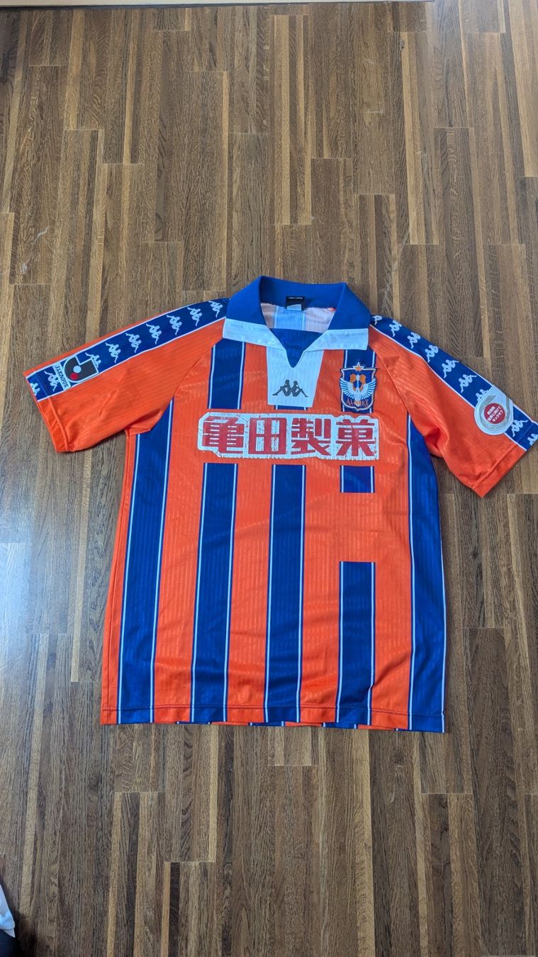 Canottiere & Pantaloni: Albirex Niigata 2002 Grösse L – Usato da Zürich venduto da DebsBre