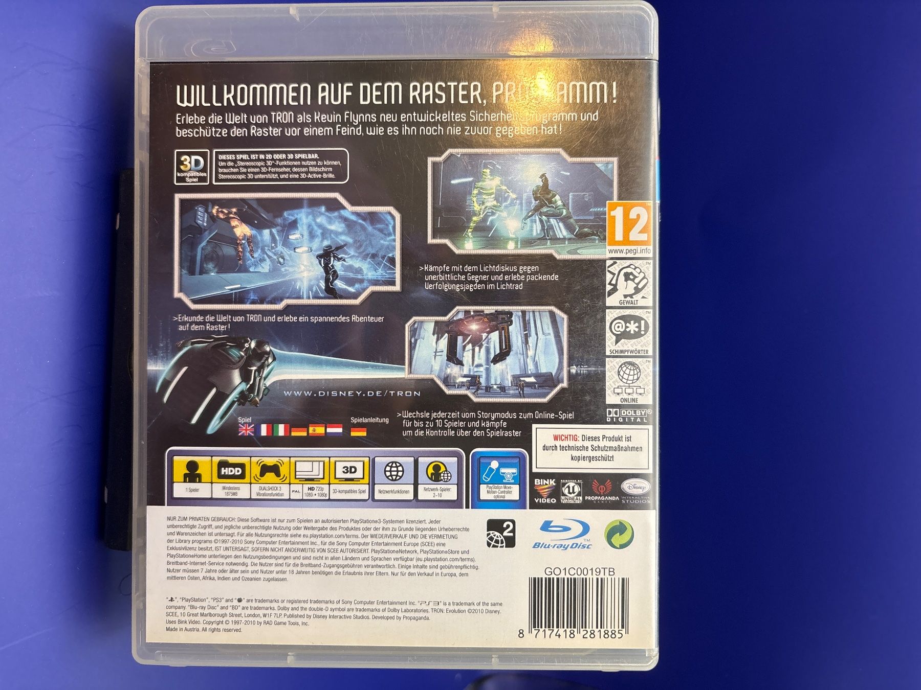 Sony Spiele: TRON - Sony Playstation 3, PS3 – Gebraucht aus Zürich von hiddentreasures_zh 1