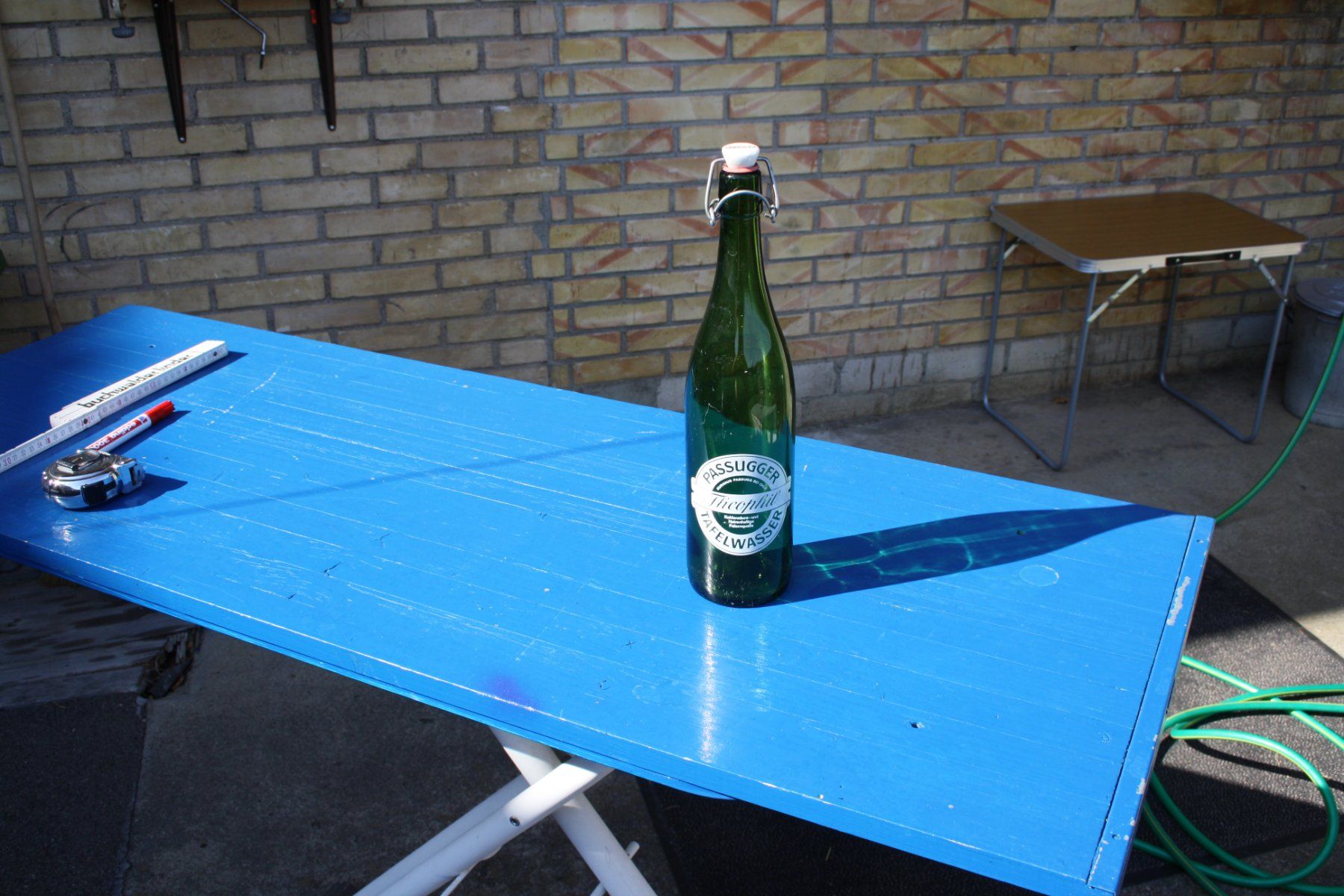 Gläser, Krüge & Flaschen: PASSUGGER BÜGELFLASCHE – Gebraucht aus Wauwil von Pneuedy