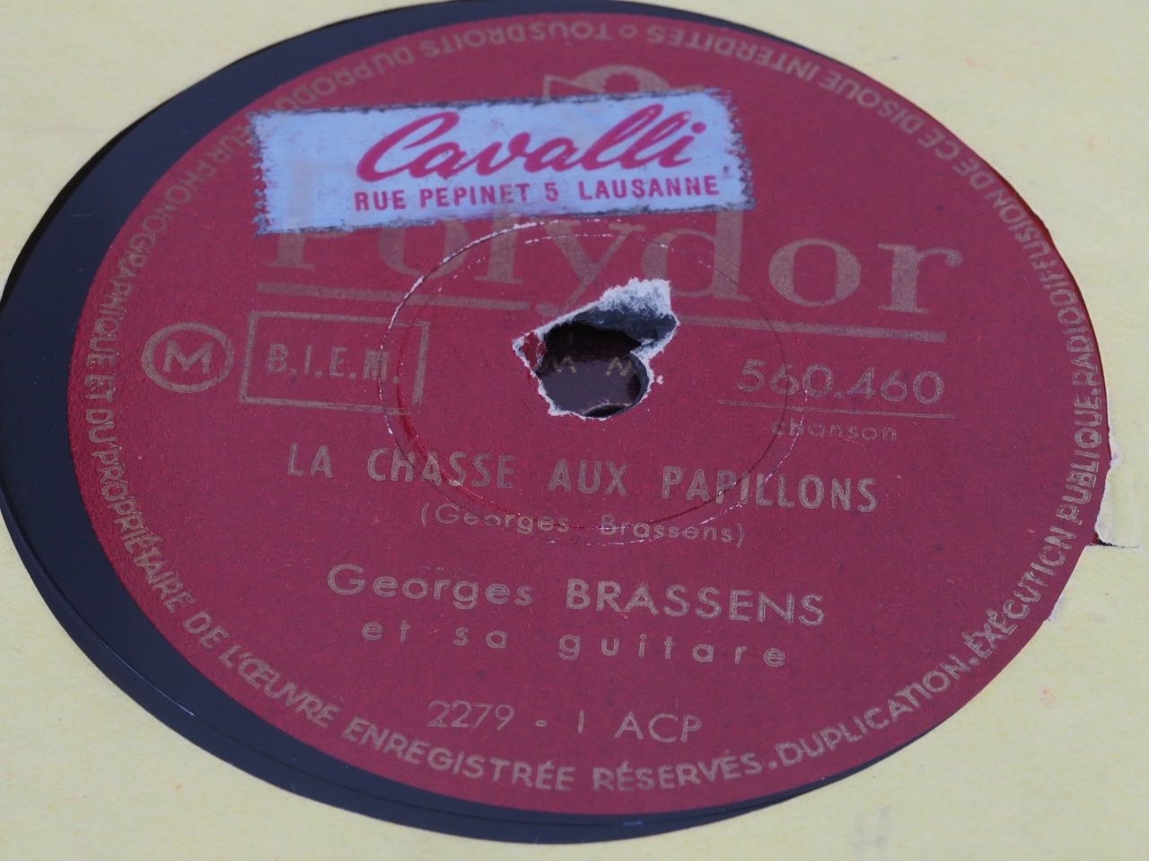 Vinyles: DISQUES 78 TOURS – D'occasion à Lausanne par Leag