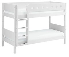 Lit superposé Flexa WHITE avec 2 matelas