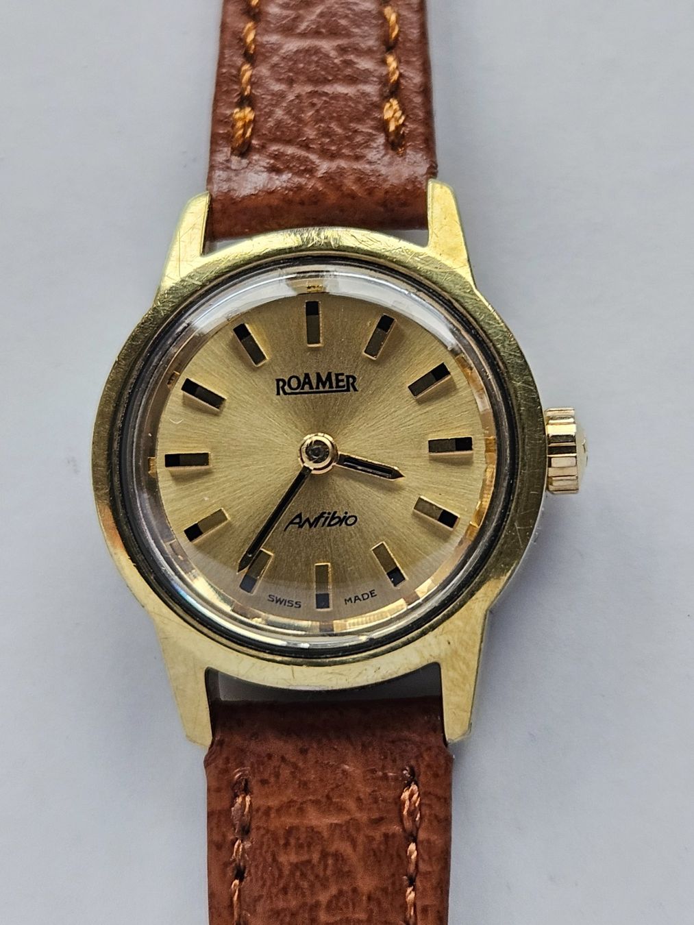 Roamer Orologi: 56 Roamer Anfibio Damenuhr – Usato da Berikon venduto da mmm21