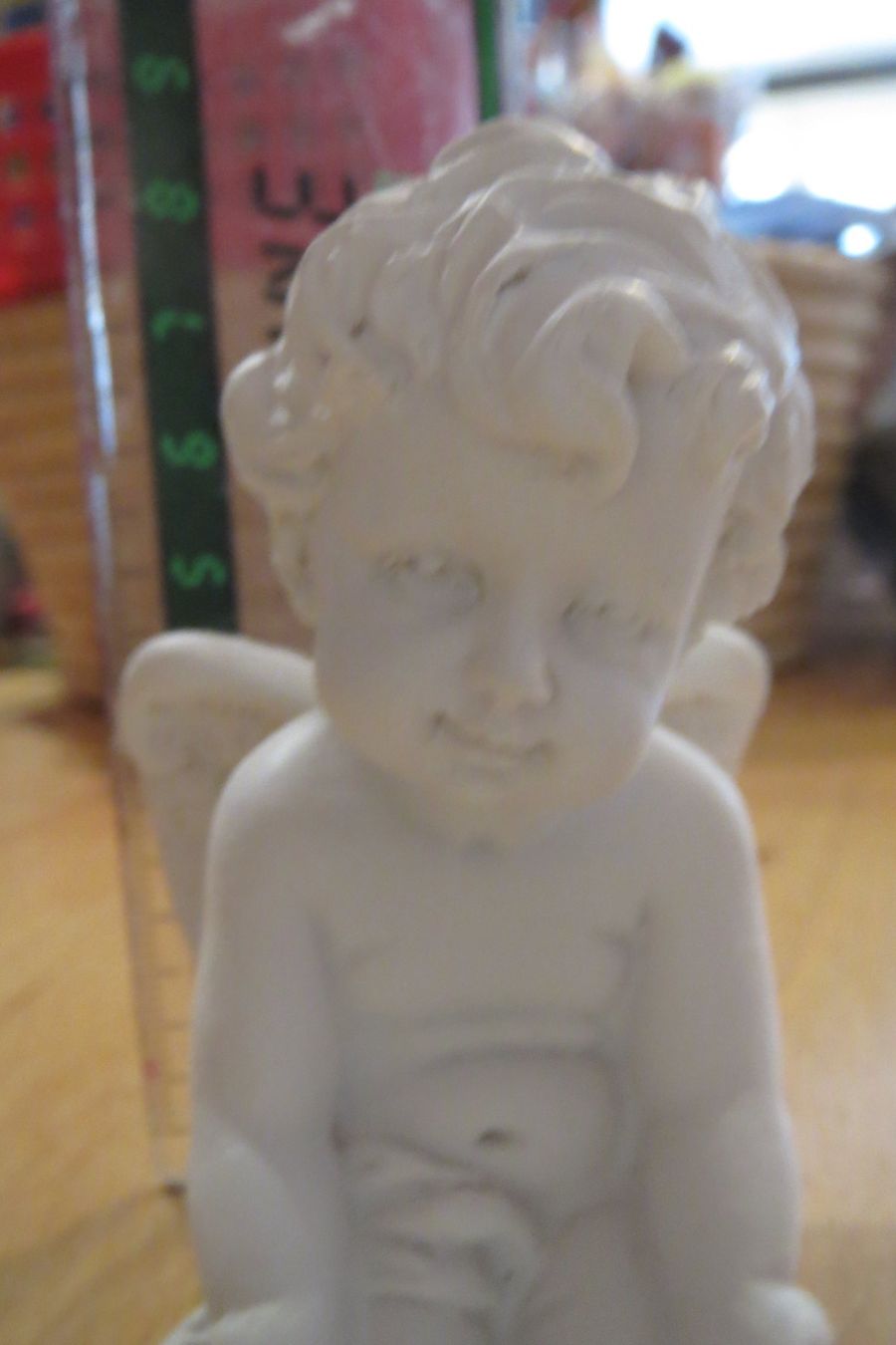 Statuette: Deko Engel Figur mit Buch - neu – Nuovo e nell'imballaggio originale da Herisau venduto da fan_h9qj 1
