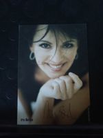 Iris Berben - signierte Autogrammkarte