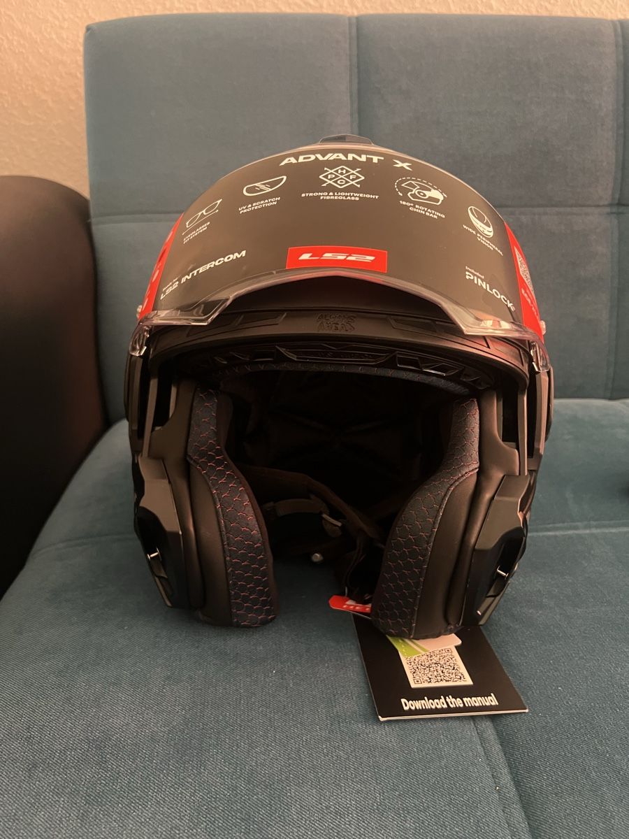 Helme & Visiere: Casque moto modulable LS2 Advant X noir mat neuf!! – Neu und originalverpackt aus Genève von erhan-arife 1