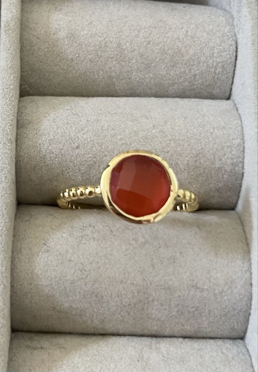 Bagues: Ring mit Karneol Stein  Neu – Neuf (Voir description) à Schüpfheim par Nussbaum_4