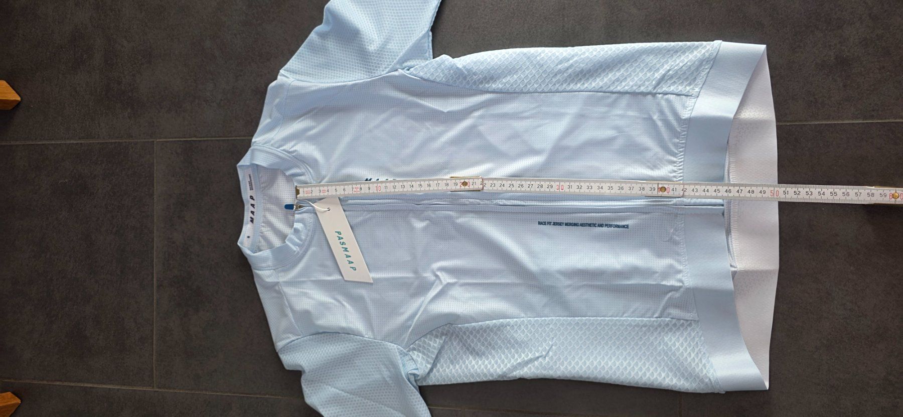 Leibchen & Hosen: Velotrikot Pasmaap Gr. S / Hellblau – Neu und originalverpackt aus Wittenbach von Hase113 1