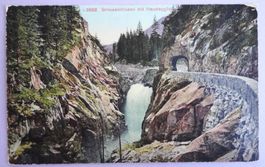 Grimselstrasse mit Handeggfall
