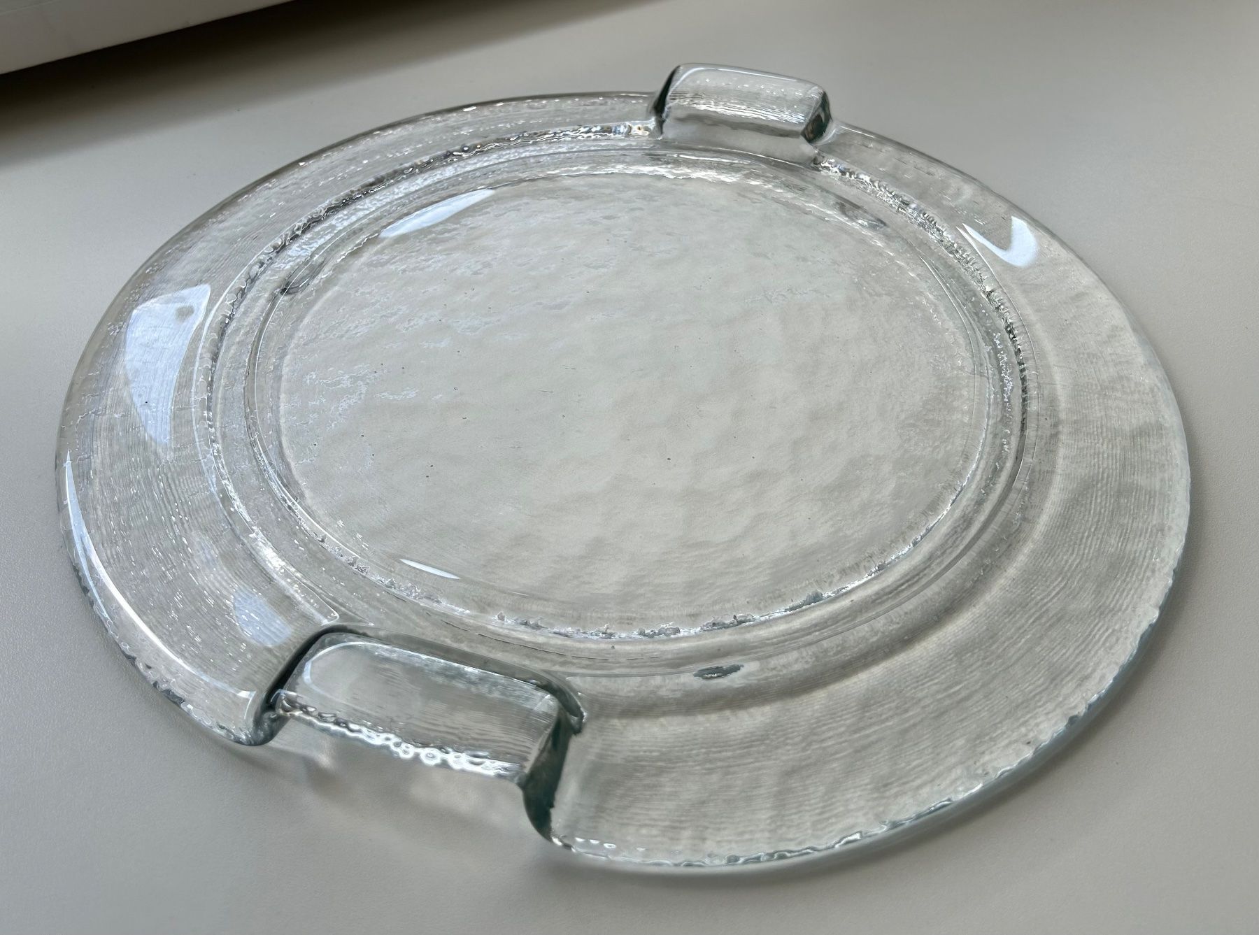 Piatti di portata: Plat en verre – Usato da Vouvry venduto da tintin2308