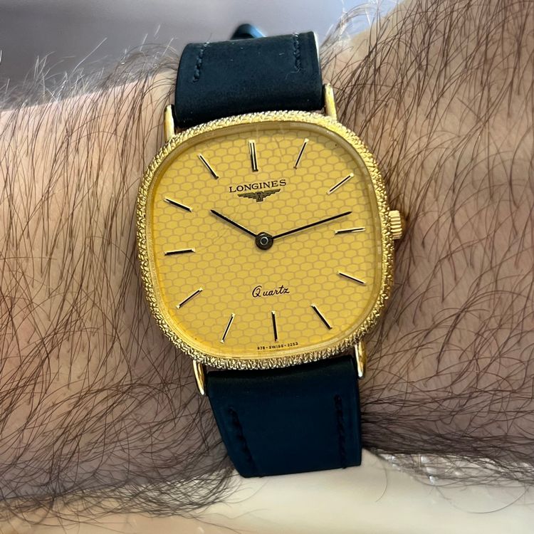Longines Orologi: Longines Square Gold Plated Quartz 978 3253 – Usato da Carouge GE venduto da Watchaser 2