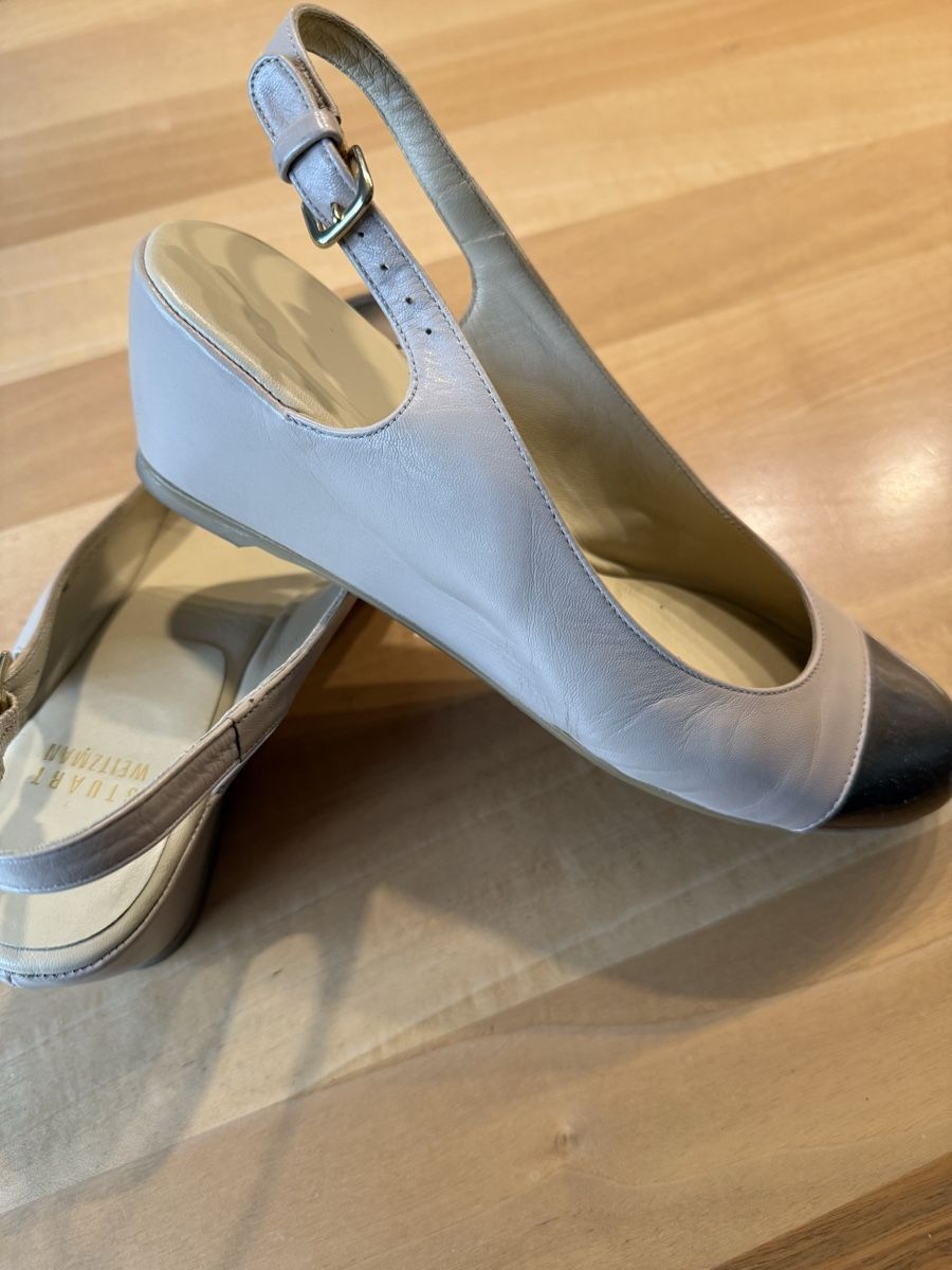 Stuart Weitzman Scarpe da donna: Stuart Weitzman Slingpumps Beige Gr. 37.5 Top! – Usato da Mettmenstetten venduto da _4_YOU_ 3